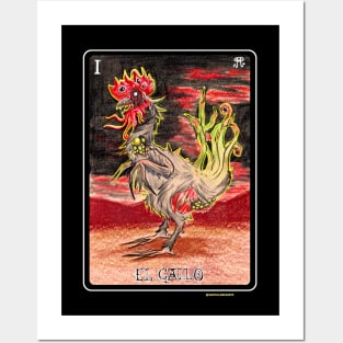 El Gallo - Loteria Mexicana Posters and Art